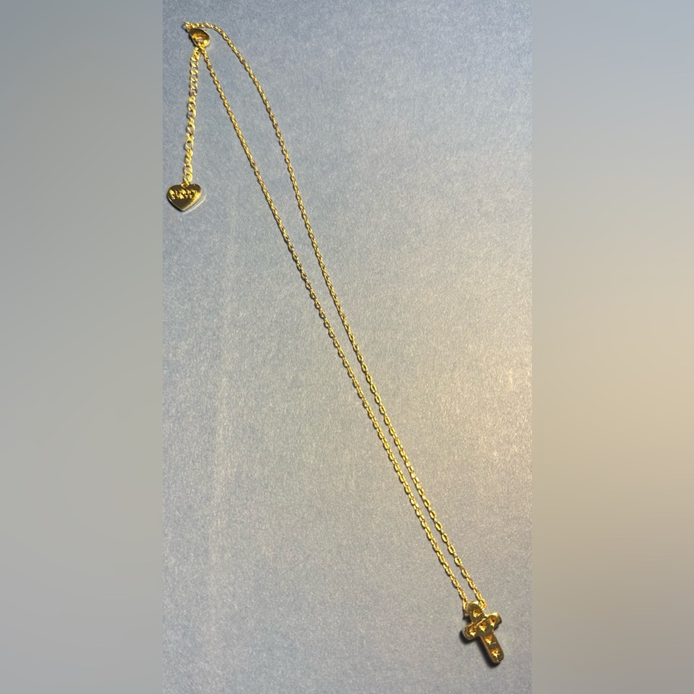 Altar'd State Gold Cross Pendant Necklace - Picture 7 of 11